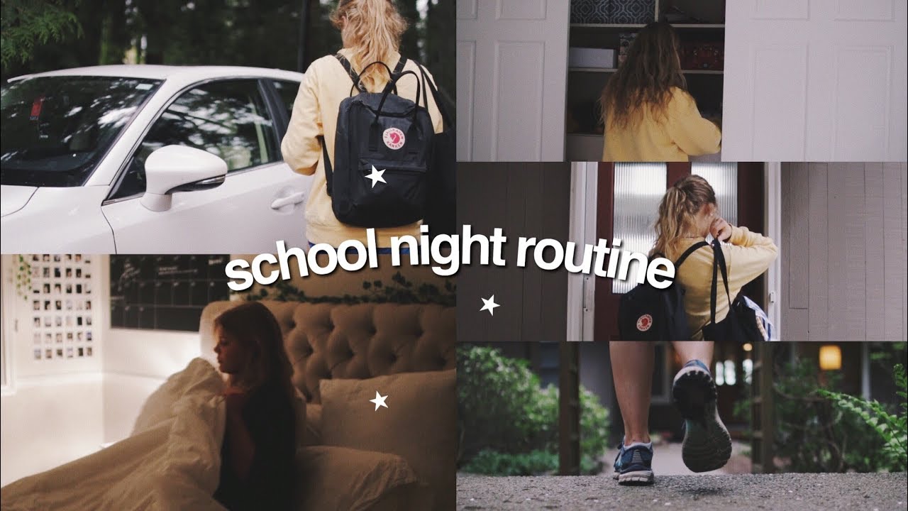 high school night routine 2019