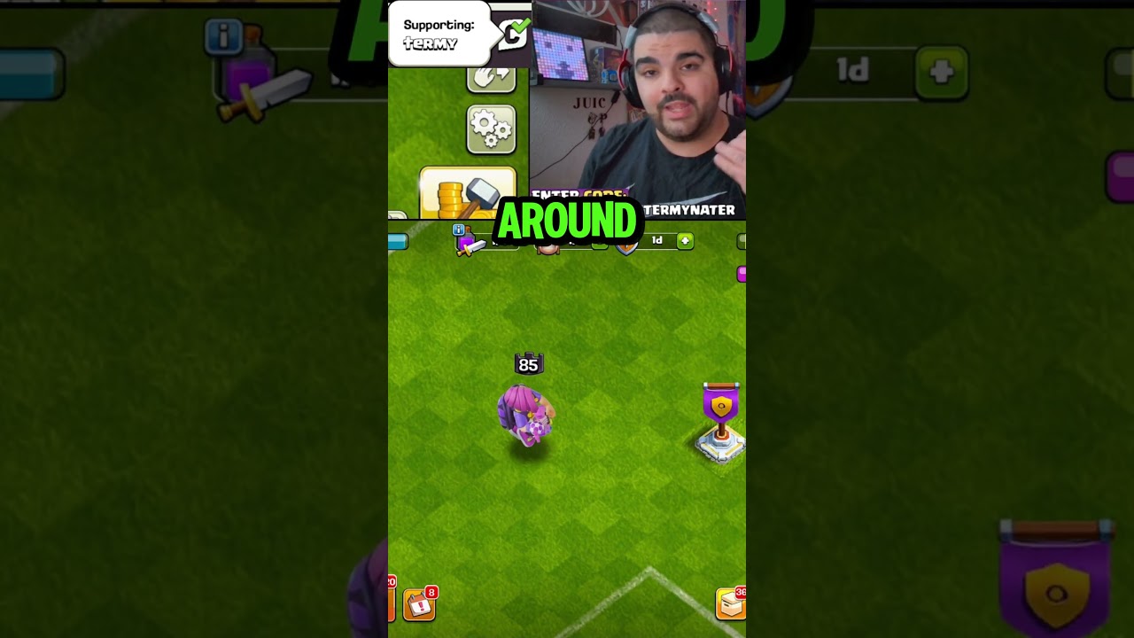 NEW Violet Half-Time Warden Skin For CWL MEDALS! (Clash Of Clans)