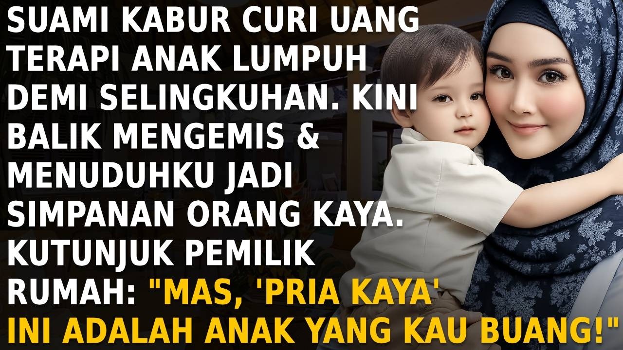 Setelah Campakkan Anak Lumpuh, Mantan Suami Datang Menghina. Saat Aku Buka Pintu, Tawanya Mati...