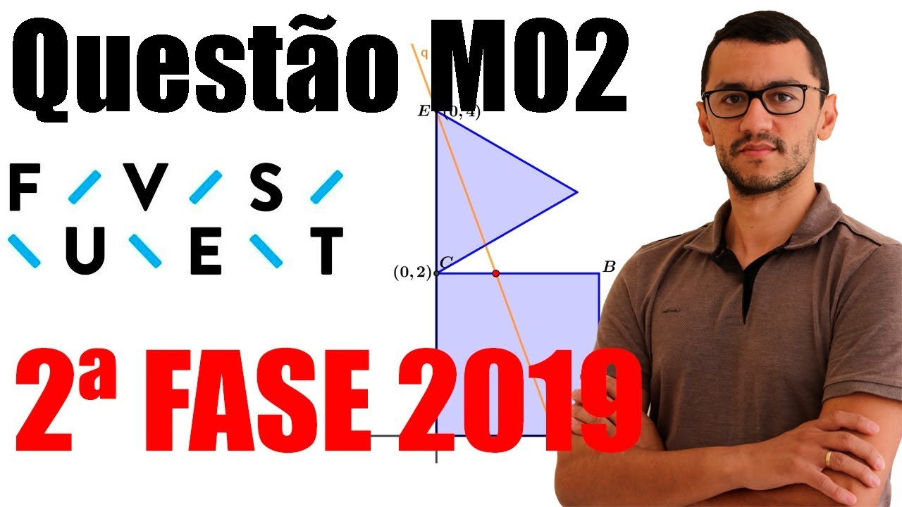 Questão M02 - Fuvest 2019  - Segunda Fase - Matemática