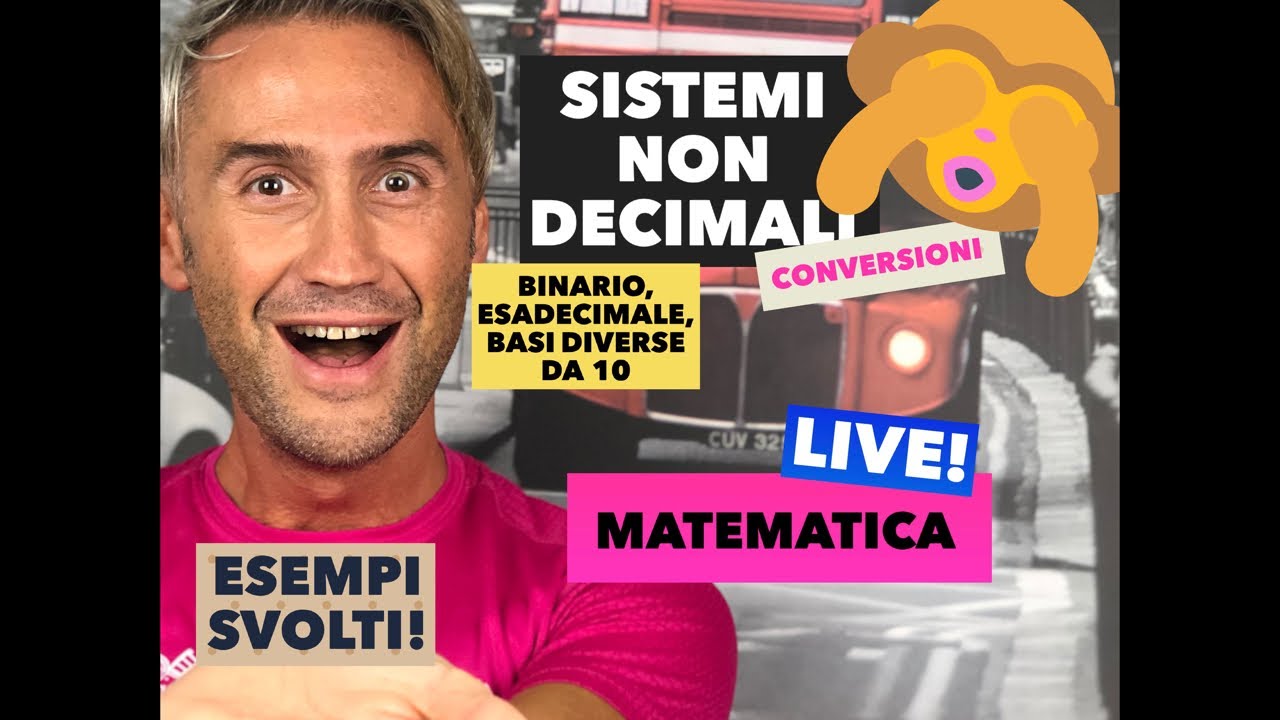 sistema binario, sistema esadecimale, da decimale a esadecimale, da binario a ottale