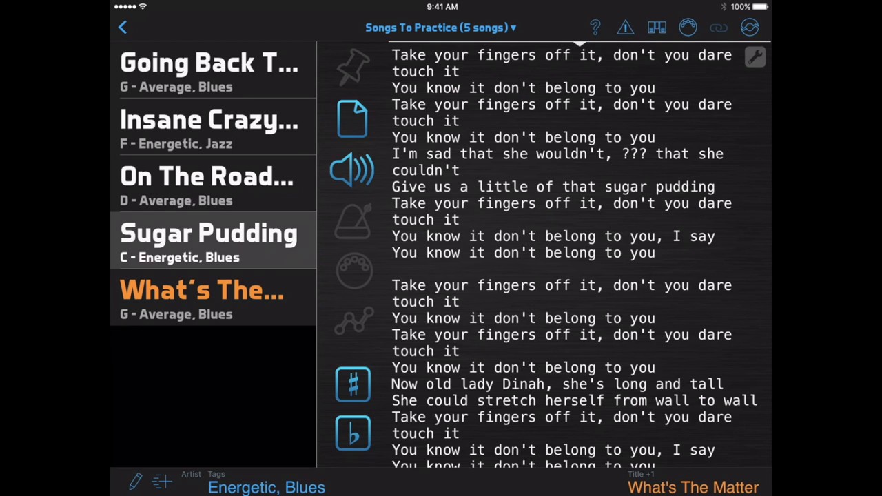 Chords and Lyrics