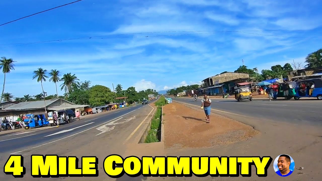Welcome To 4 MILE COMMUNITY - 🇸🇱 Roadtrip 2023 - Explore With Triple-A