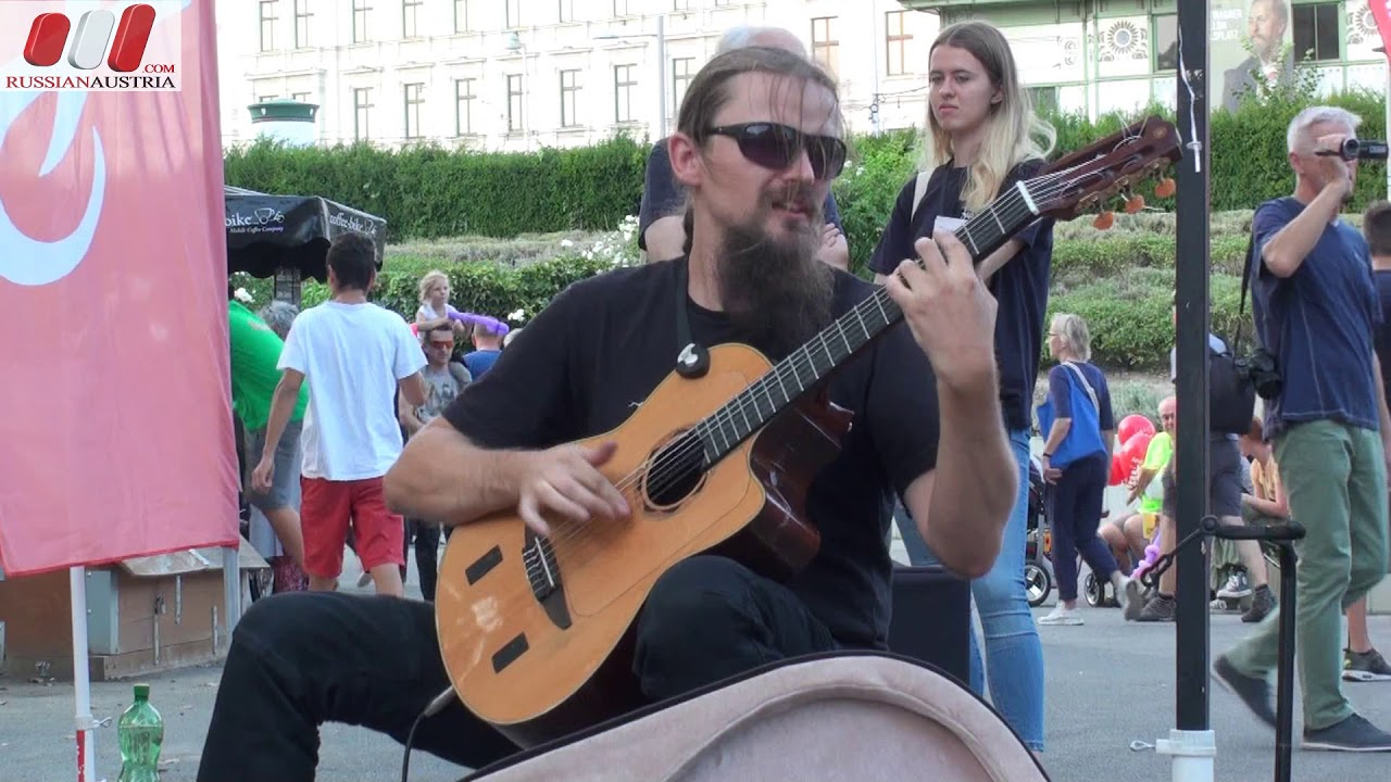 13 Mariusz Goli (Poland) Best Guitar Player! Buskers Festival Vienna by RussianAustria.com