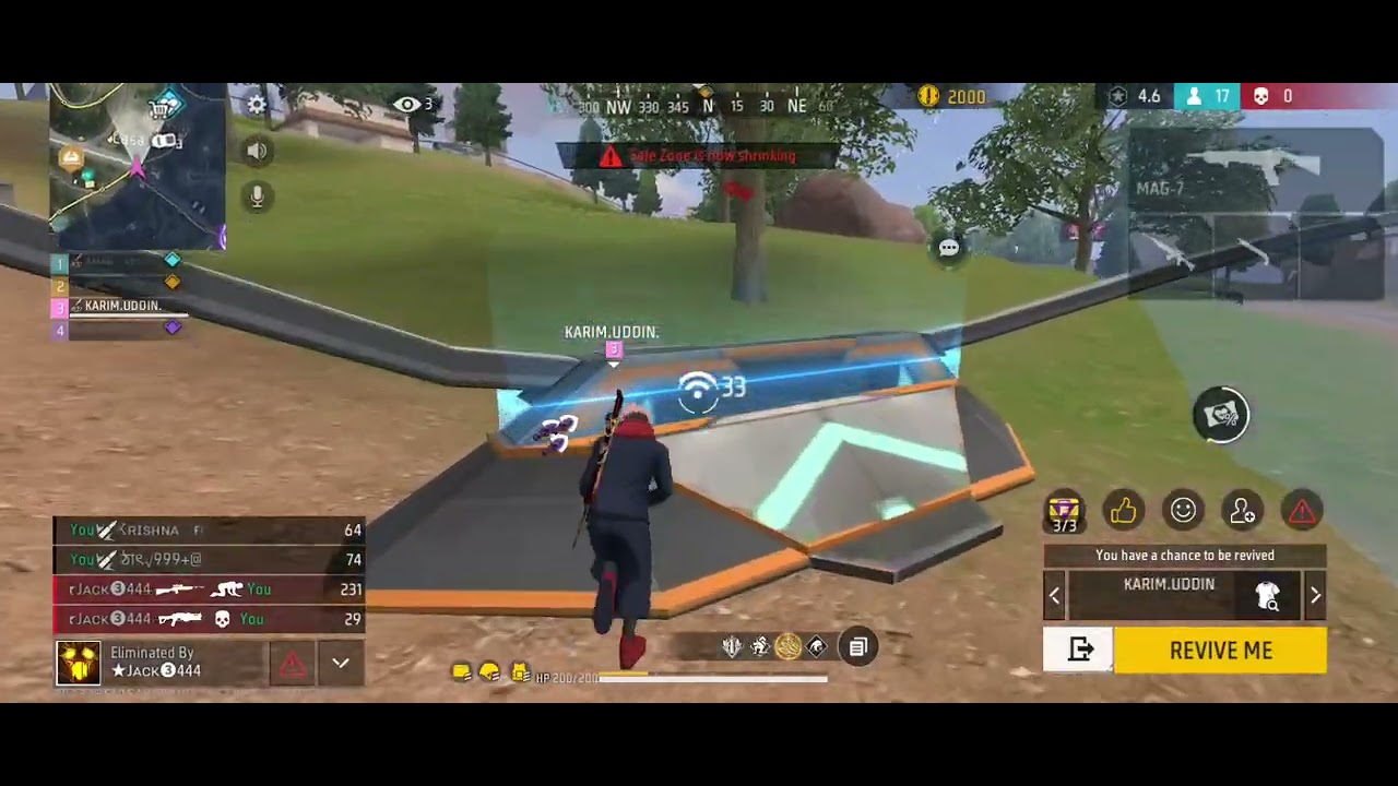 Free fire game play🎮#### 