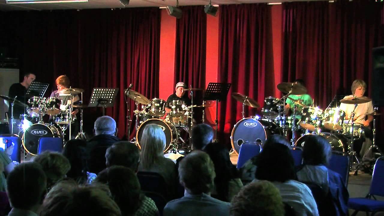 Dunx Drum School performance 2011 Can't Stop
