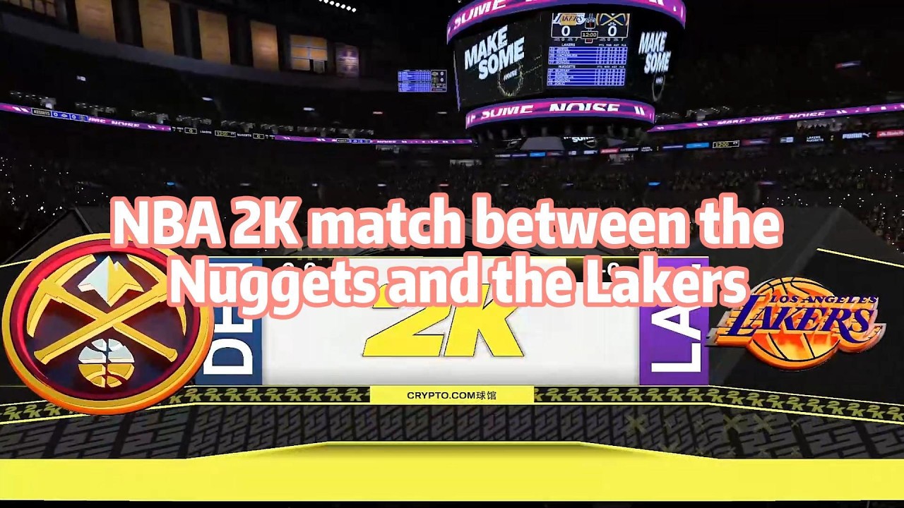 Nuggets vs Lakers–Jokic Battles LeBron & AD#nba2k #nba #basketball #nbagames #nba2k26 #nbabasketball