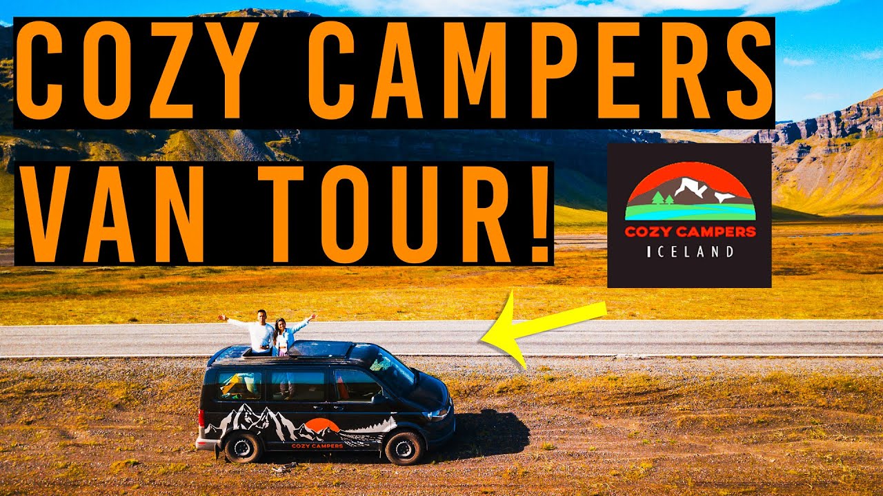 Cozy Campers Van Tour! | ICELAND