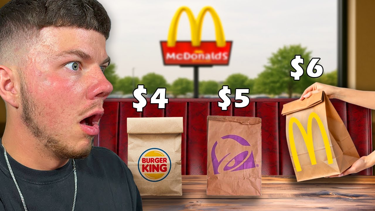 I Tried EVERY Fast Food Value Menu.. ( 2025 )