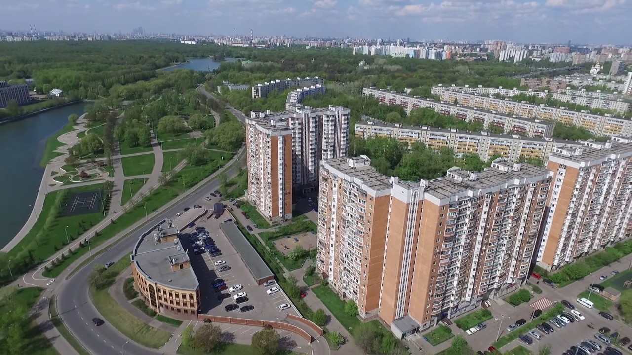 Вешняки с высоты птичьего полёта (ВАО)