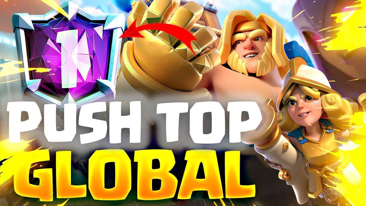 LIVE DE NATAL + PUSH NO TOP GLOBAL | CLASH ROYALE 