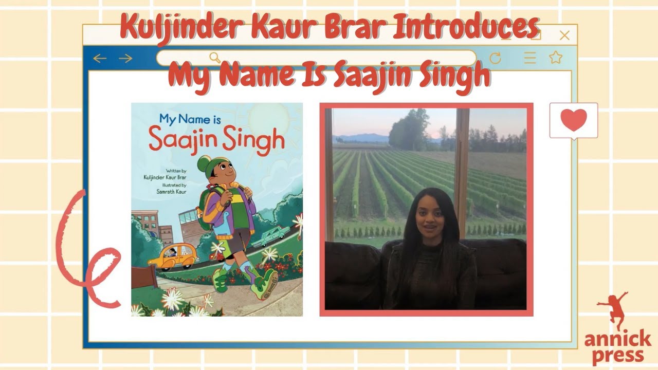 Author Kuljinder Kaur Brar Introduces  My Name Is Saajin Singh