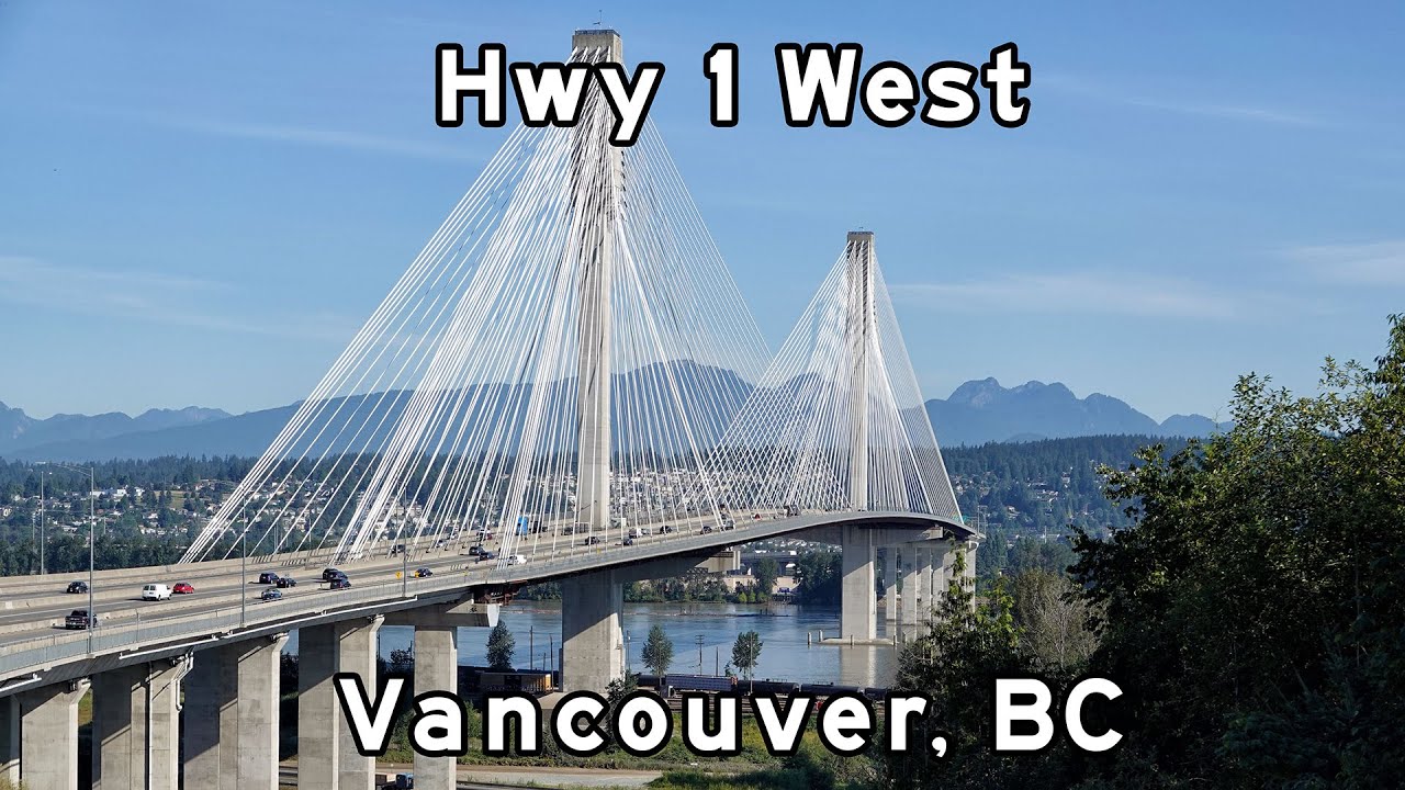 BC Hwy 1 - Trans-Canada Highway, Vancouver, British Columbia, May, 2023