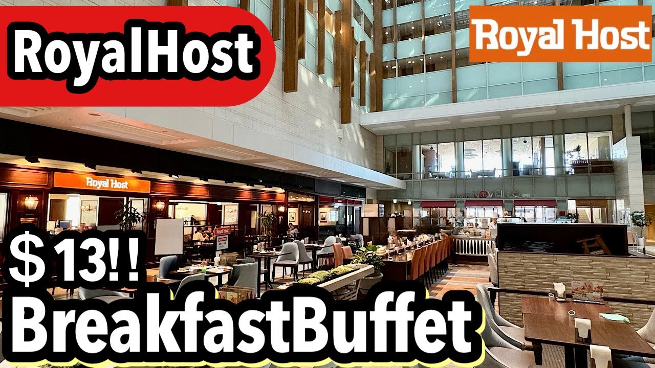 🍳 Royal Host Morning Buffet | Affordable Japanese Breakfast in Tokyo