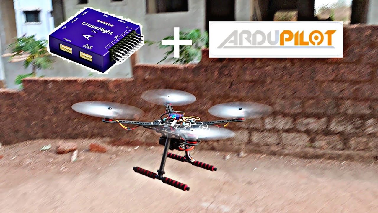 Fully Autonomous Drone using Radiolink Cross Flight Flight Controller | Quadcopter