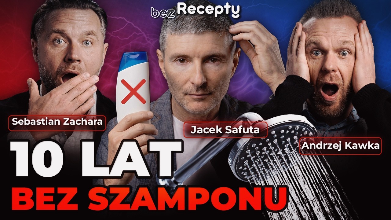 10 lat bez szamponu i zero łupieżu... | Jacek Safuta