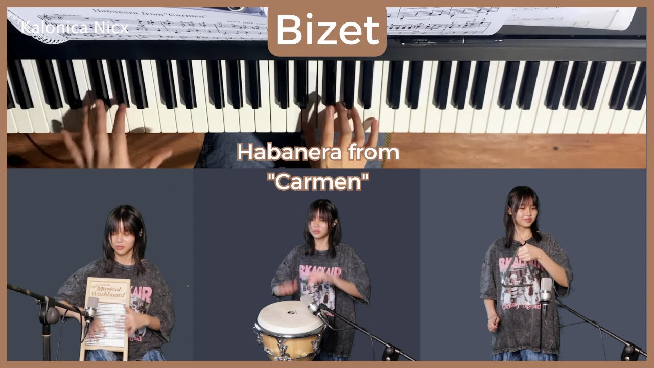 Habanera from "Carmen" - Bizet || Percussion Instruments Reinterpretation by KALONICA NICX