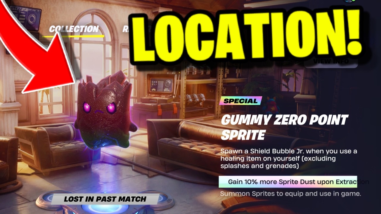 Где найти мармеладных спрайтов в Fortnite! (Как разблокировать мармеладных спрайтов)