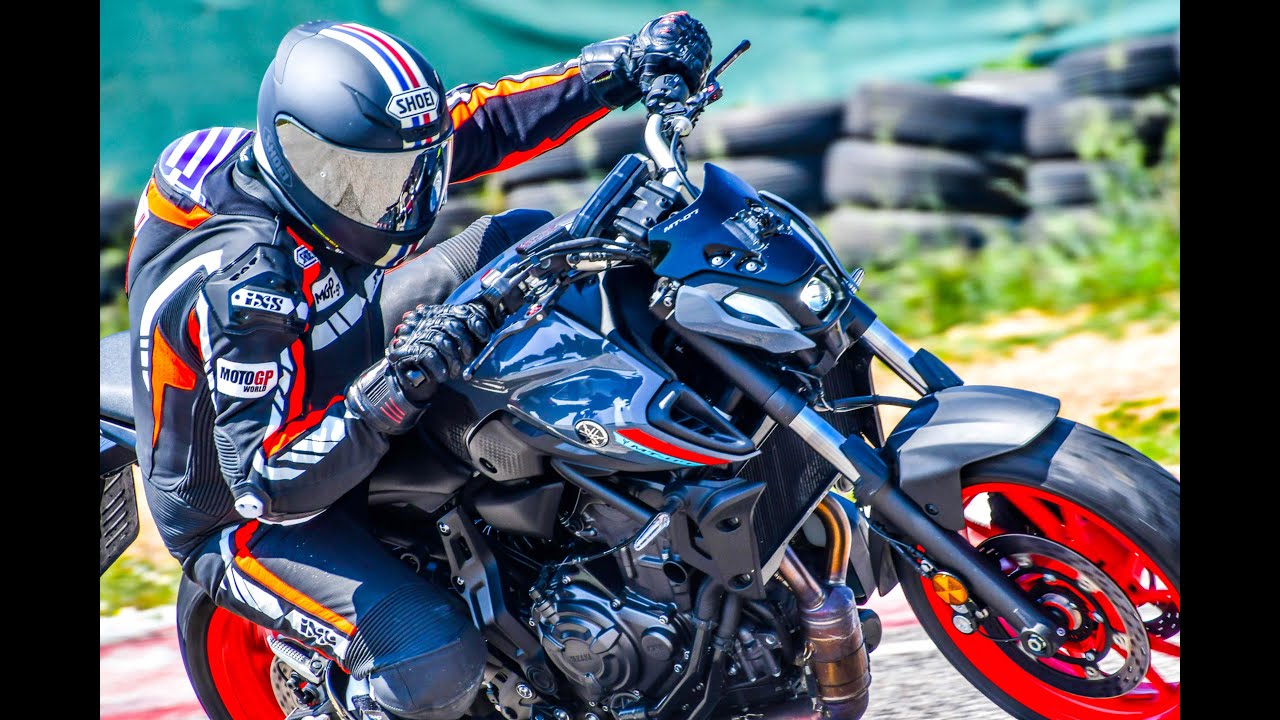 YAMAHA MT07 2021, Test @ Megara