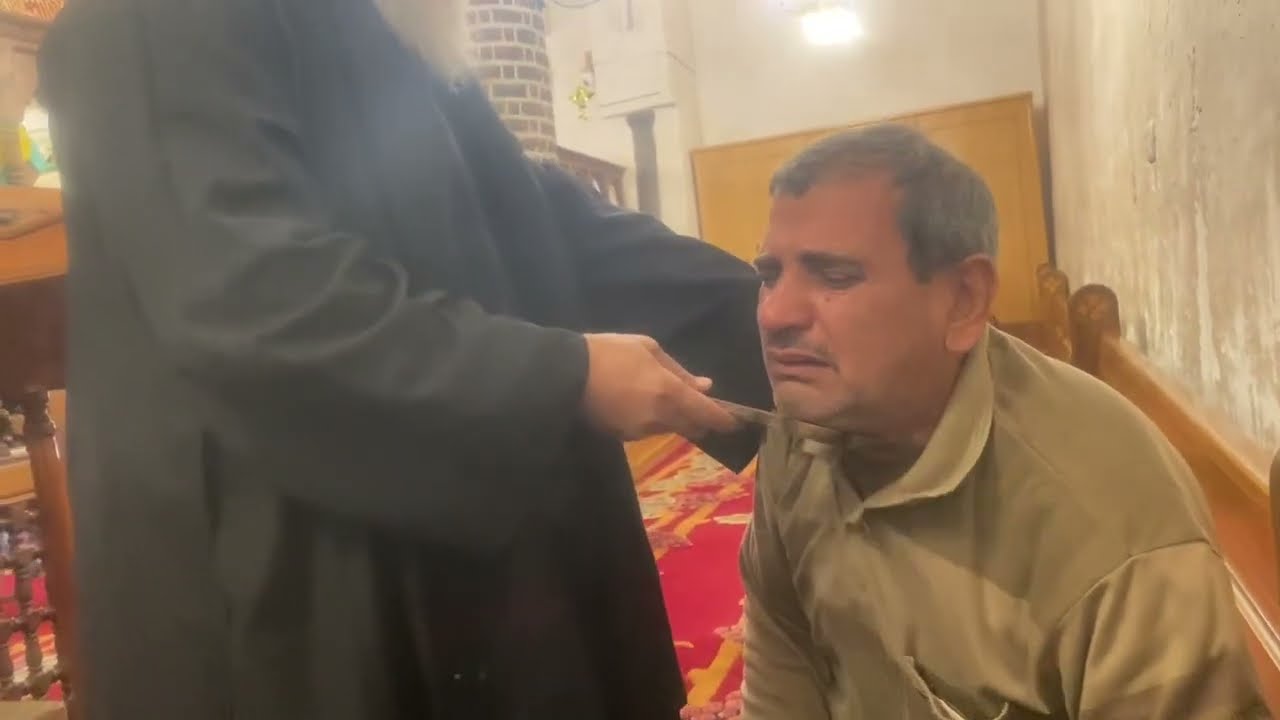 معجزه خروج روح نجس بشفاعه امنا العذراء مريم بدير المحرق العامر