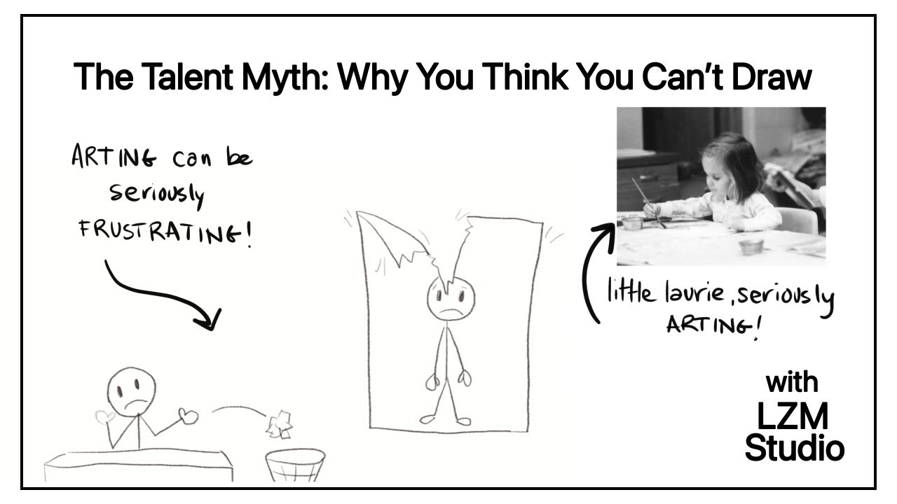 The Talent Myth: Why You Think You Can't Draw