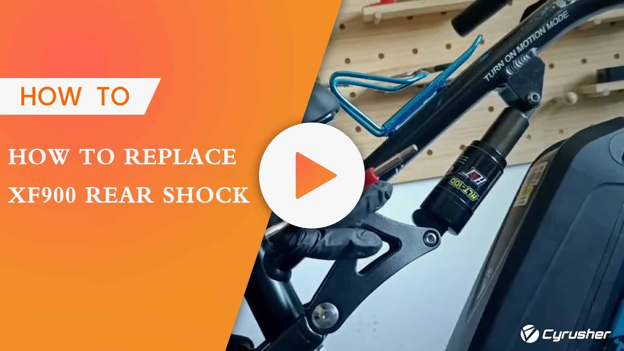 Quick Tips- How to Replace Rear Shock on #cyrusher  XF900 E-Bike | Easy DIY Guide