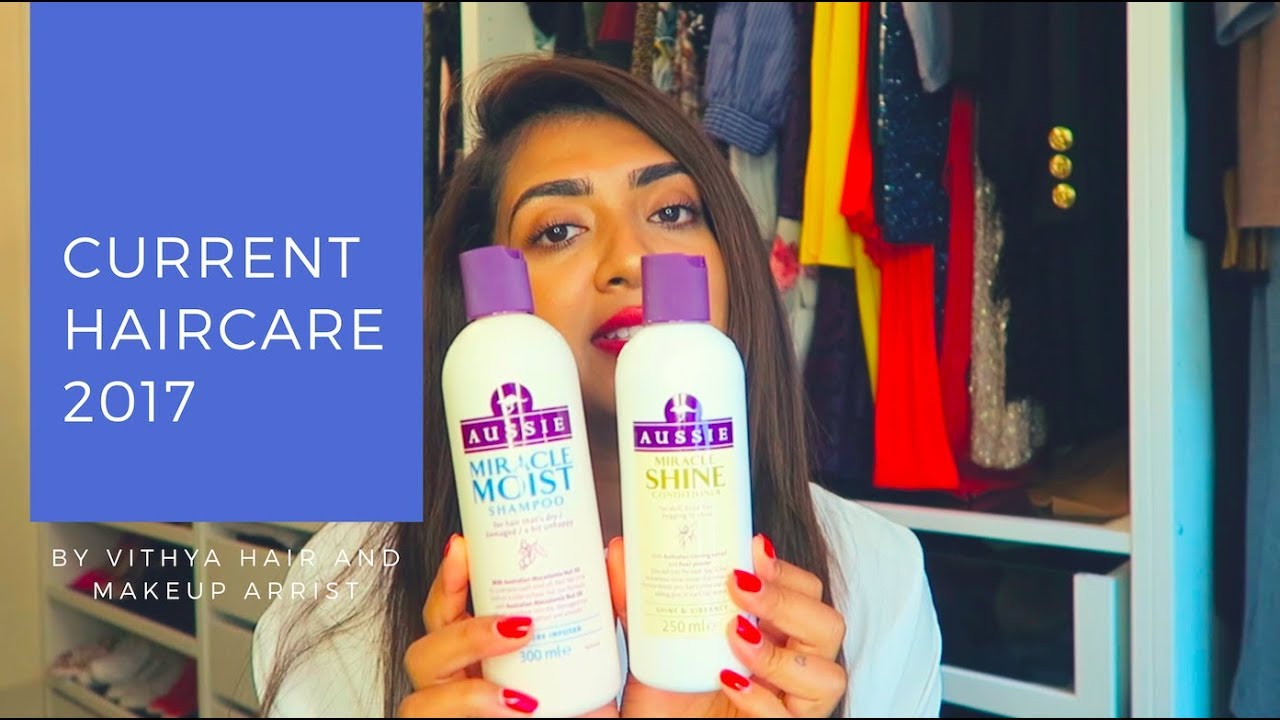 Current Haircare Routine | 2017 | Vithya Hair and Makeup Artist
