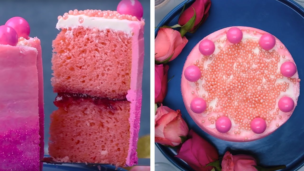 This Pink Strawberry Treat Really Takes the Cake! | Amazing Cake Decorating Hacks by So Yummy