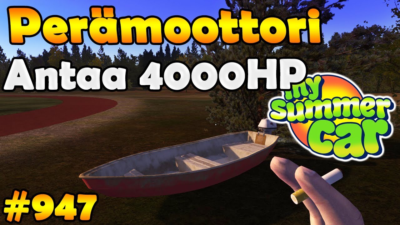 My Summer Car #947 | Per&auml;moottorissa 4000 Hevosvoimaa! (modi)