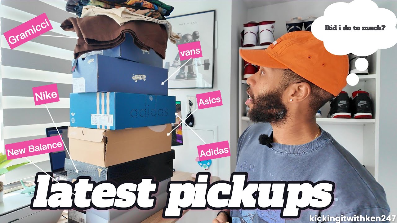 Most Recent Pickups! | Vintage Tees, Gramicci Shorts & 6 New Sneakers!
