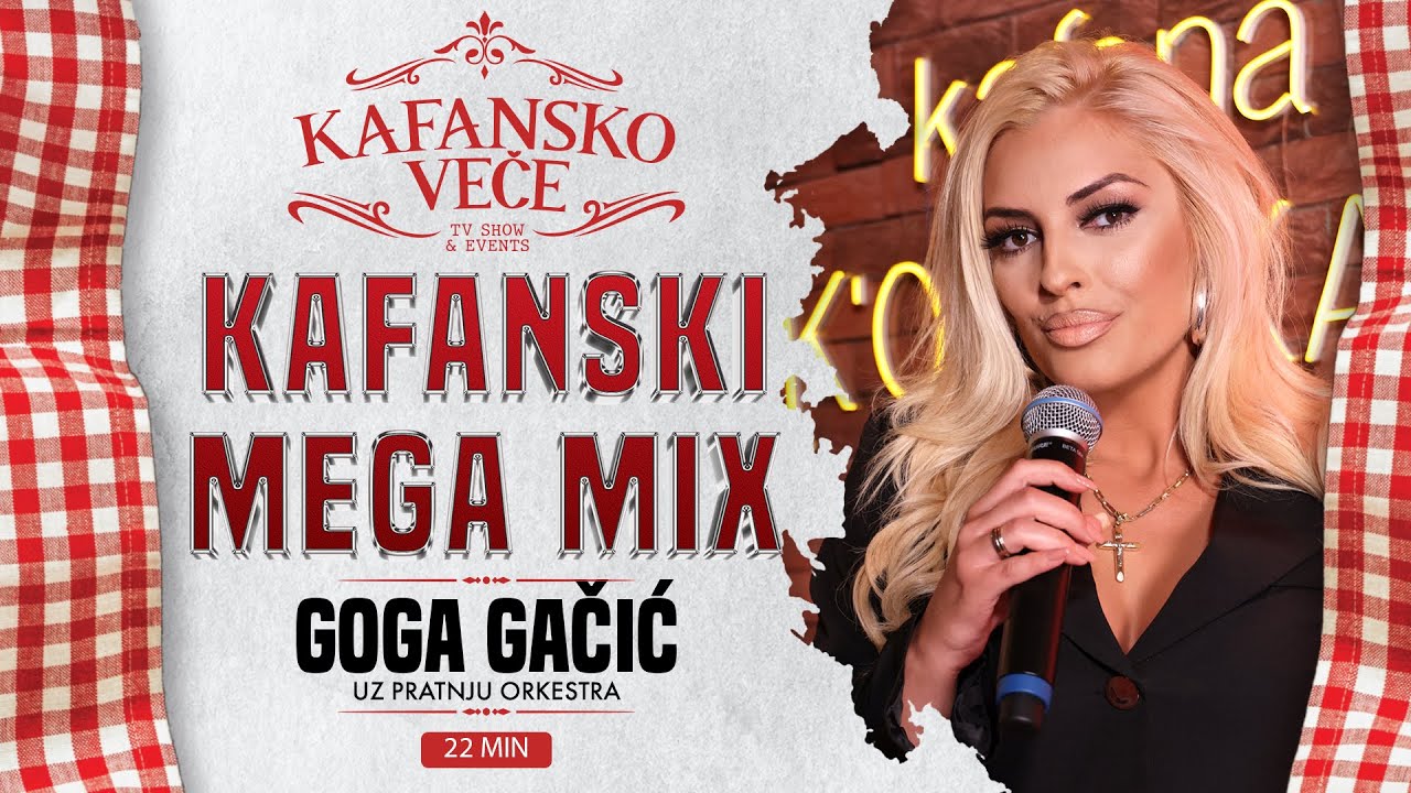 GOGA GACIC - KAFANSKI MIX 22MIN | UZIVO | (ORK CAROBNJACI) | 2024 | KAFANSKO VECE