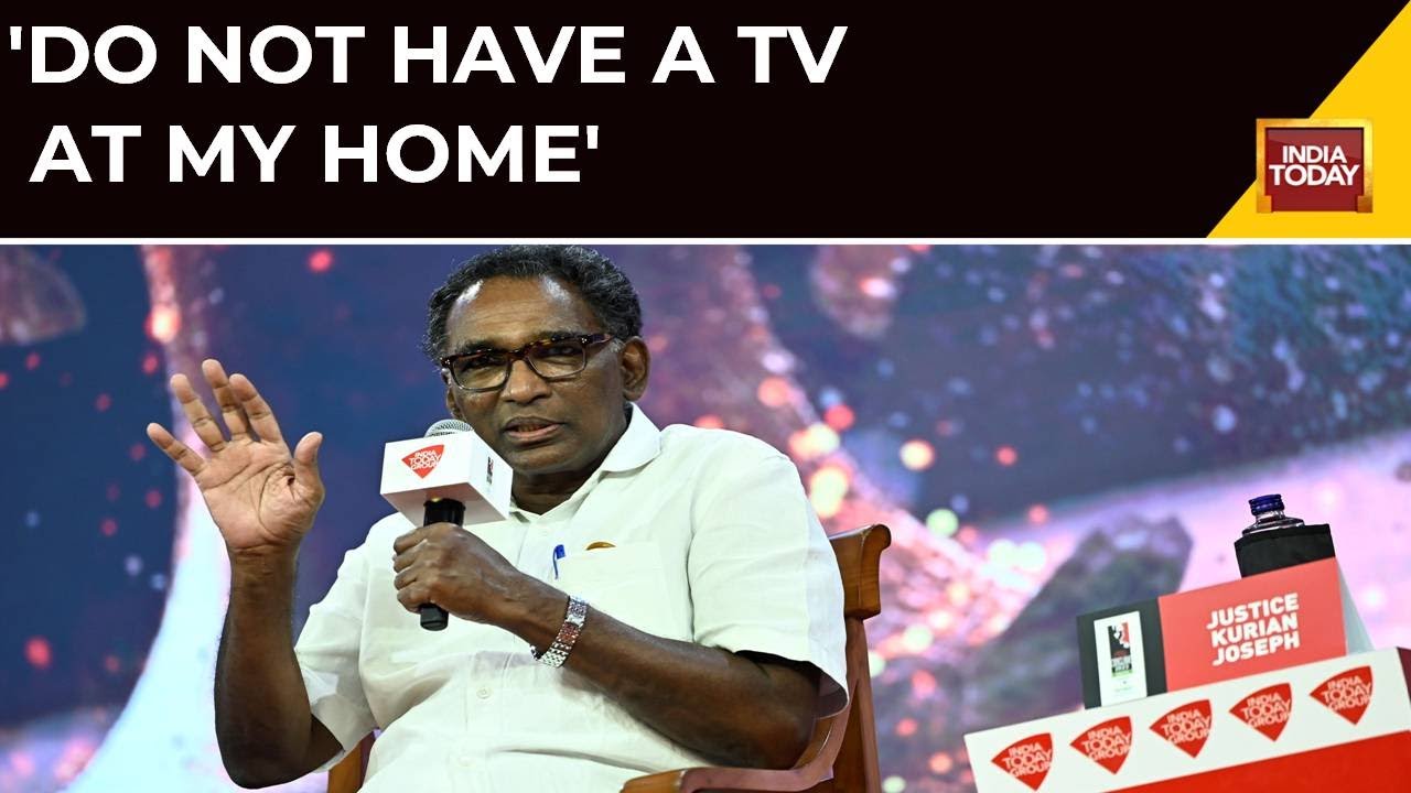 Don't Have TV, Don't Buy Newspapers: Ex-SC Judge Jasti Chelameswar | India Today Conclave South