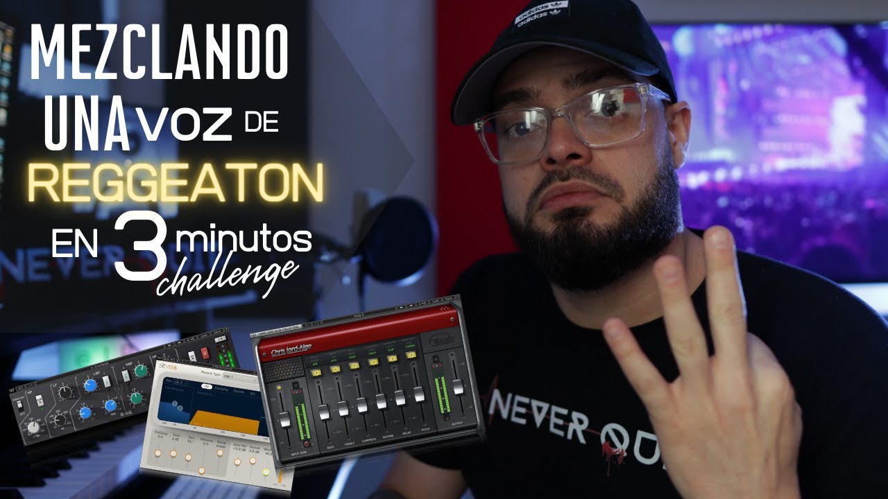 Mezclando una Voz de Reggaeton en 3 minutos [Challenge] CLA Vocals | R Verb | SSl Eq