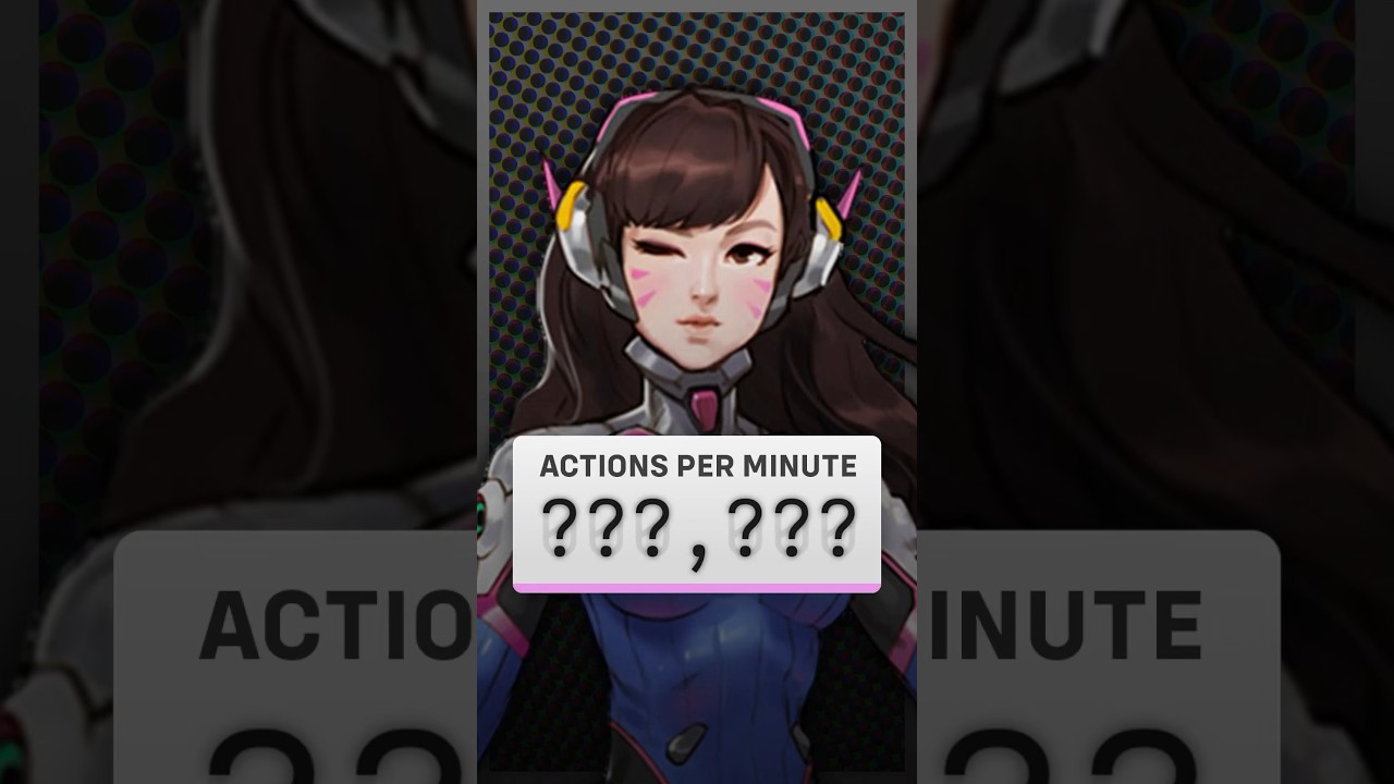 How High is D.Va’s APM?