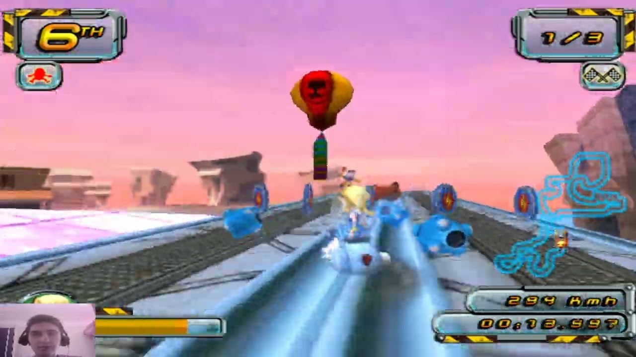 Crazy Frog Racer 2 bölüm 4 (Beach cup)