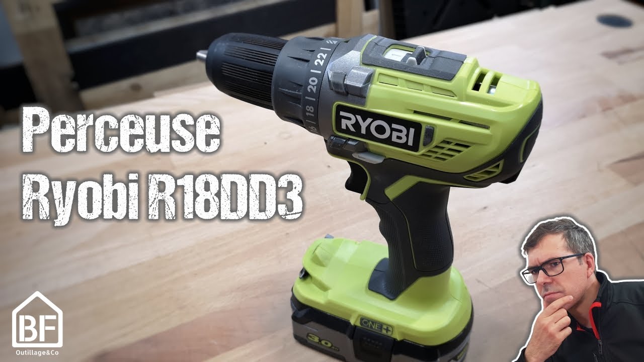 Perceuse-visseuse Ryobi R18DD3