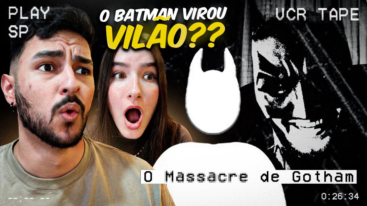 APENAS UM M*SS*CRE DE GOTHAM: THE BAT INCIDENT | Eu Hipe - Apenas um react