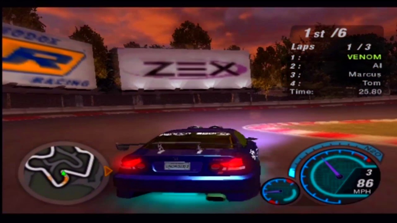 Need For Speed: Underground 2 (PS2) - Final URL (Underground Racing League) Race