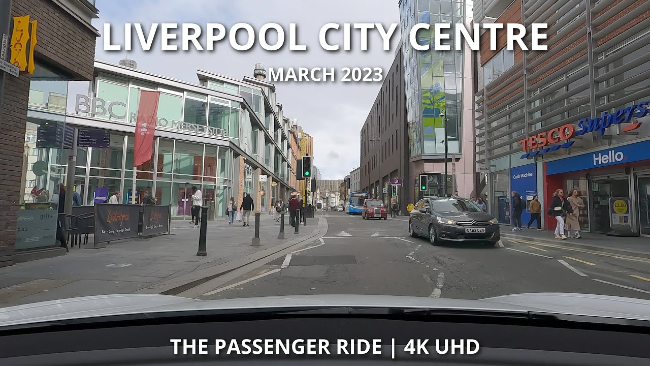 Pre-match LIVERPOOL CITY CENTRE | 2023 | 4K
