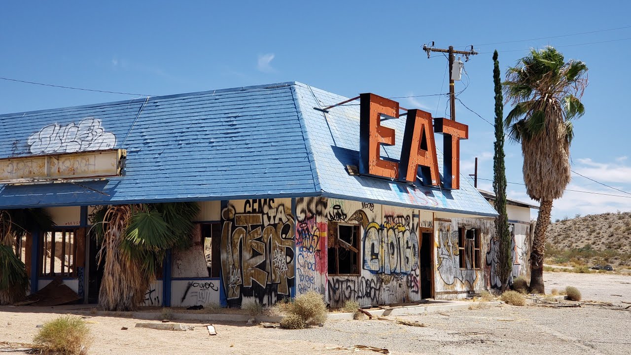 Abandoned Hi-Lo Gas Station & Restaurant, Halloran Springs, NV...Abandoned America