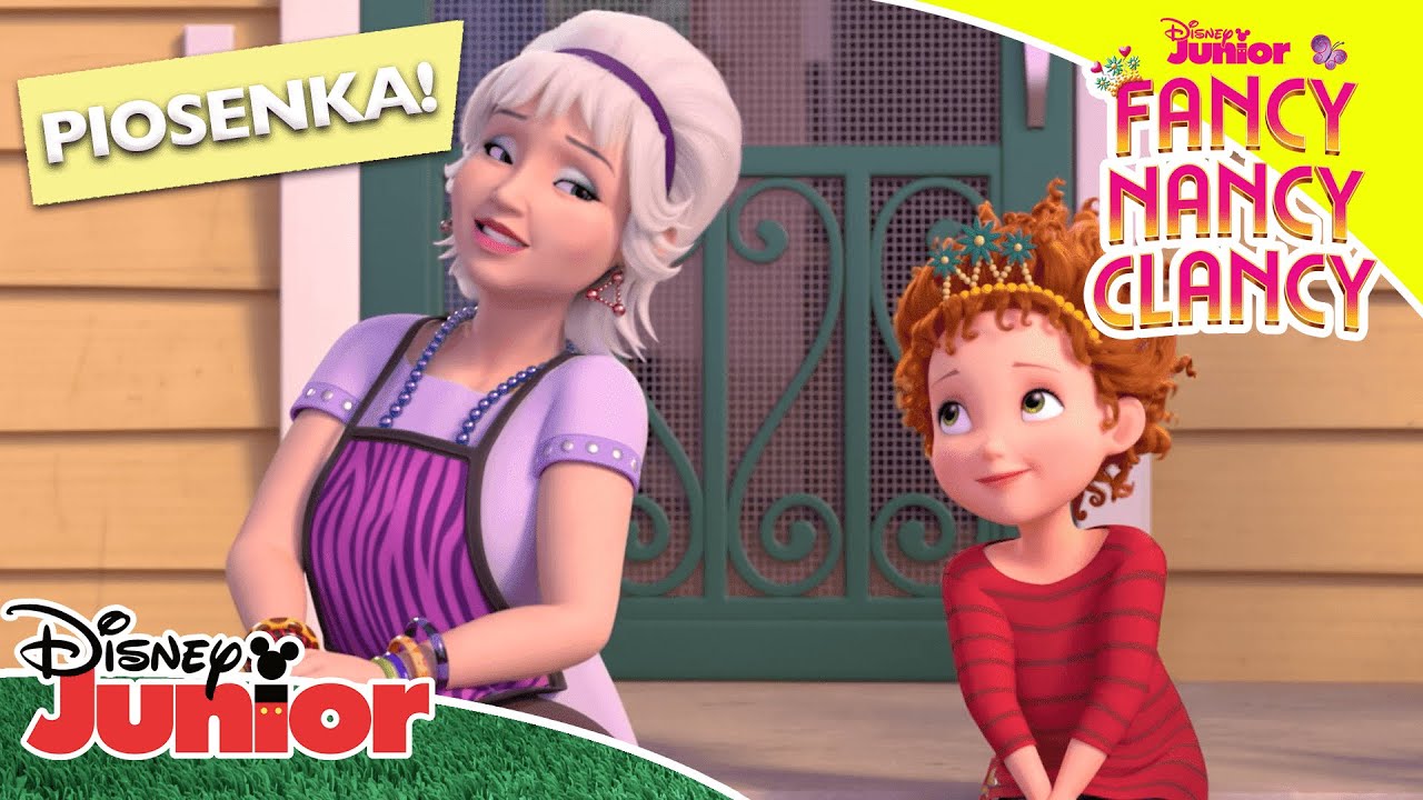 💖 Wzruszająca piosenka Pani Cudnej | Fancy Nancy Clancy | Disney Junior Polska