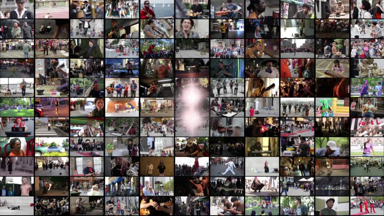 An Amazing Jump through the world of busking: This Happens Every Day!