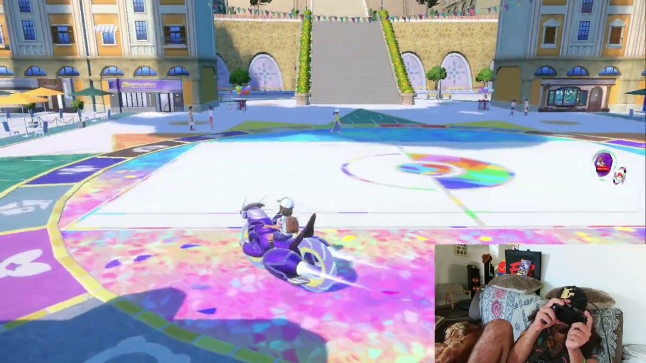 Rivalgaz got told Miraidon only walked and didn't roll