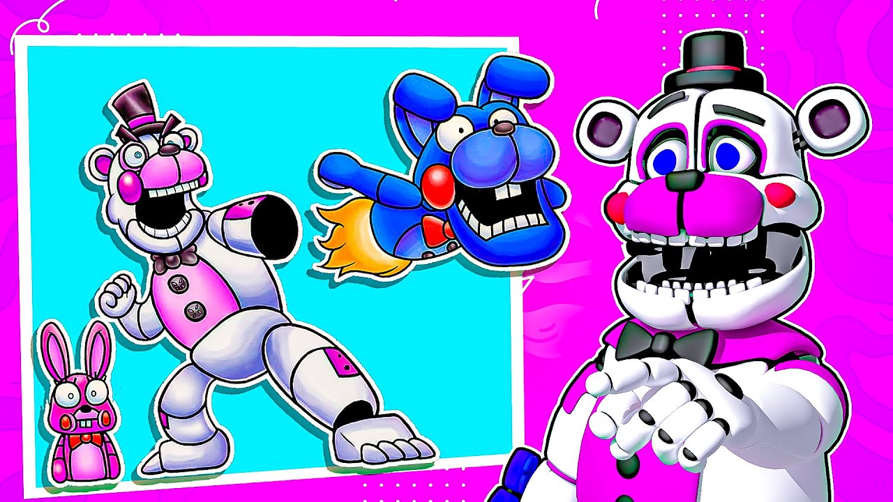 Bonbon FNAF MEME REVIEW with Funtime Freddy
