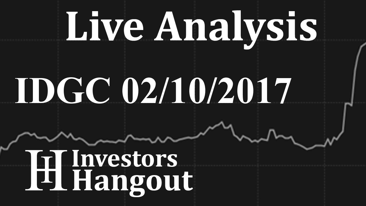 IDGC Stock Live Analysis 02-10-2017