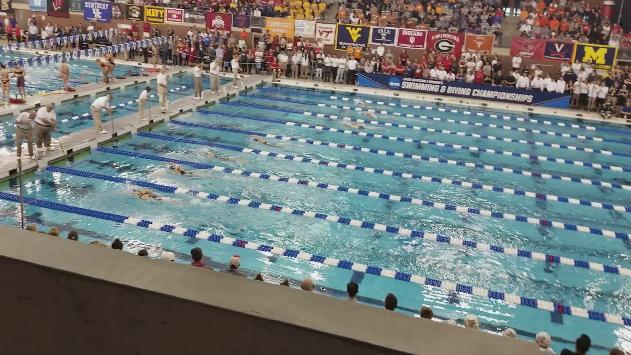2018 NCAA Women's 500 Free Finals Katie Ledecky