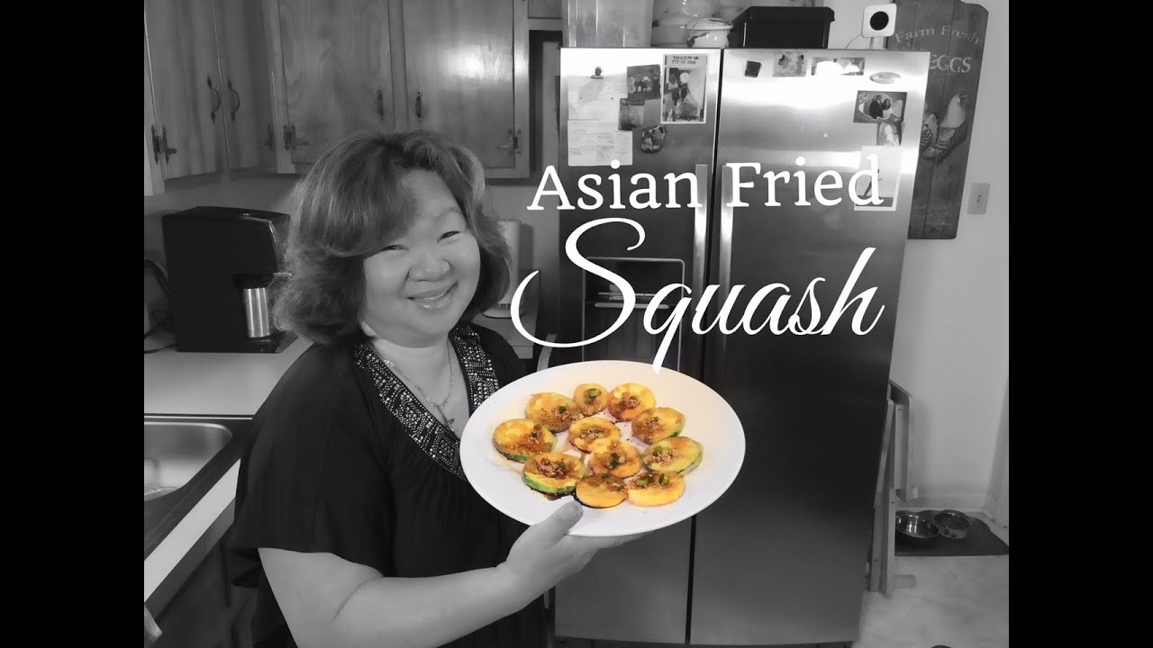 Asian Fried Squash