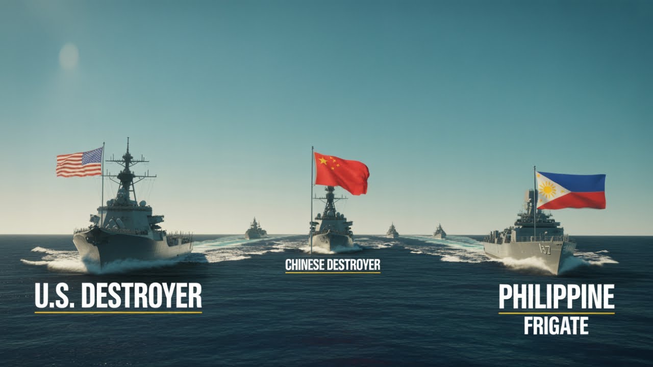 U.S. & Philippines to Deploy Warships in Scarborough Shoal Against Chinese Destroyer?