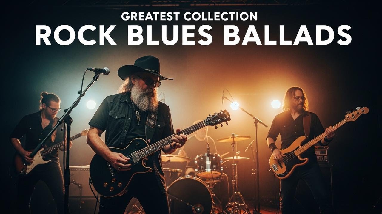 Vintage Soul Rock Blues Inspired by Eric Clapton, Muddy Waters and Jimi Hendrix vol1