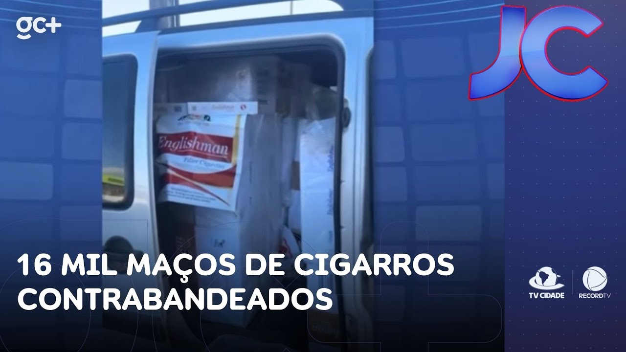 PRF faz persegui&ccedil;&atilde;o e apreende carga com 16 mil ma&ccedil;os de cigarros contrabandeados | Jornal da Cidade